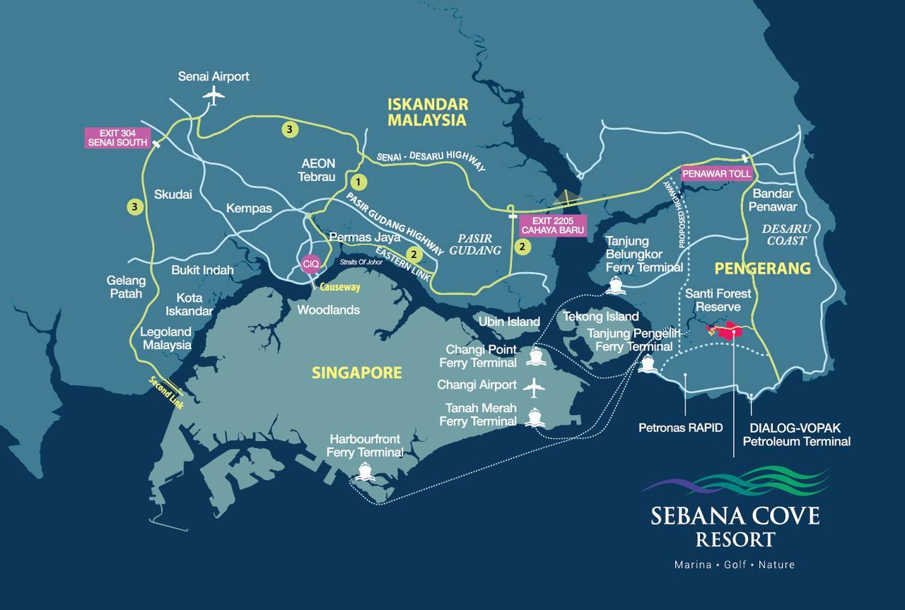 Sebana Cove Resort Pengerang Ngoại thất bức ảnh